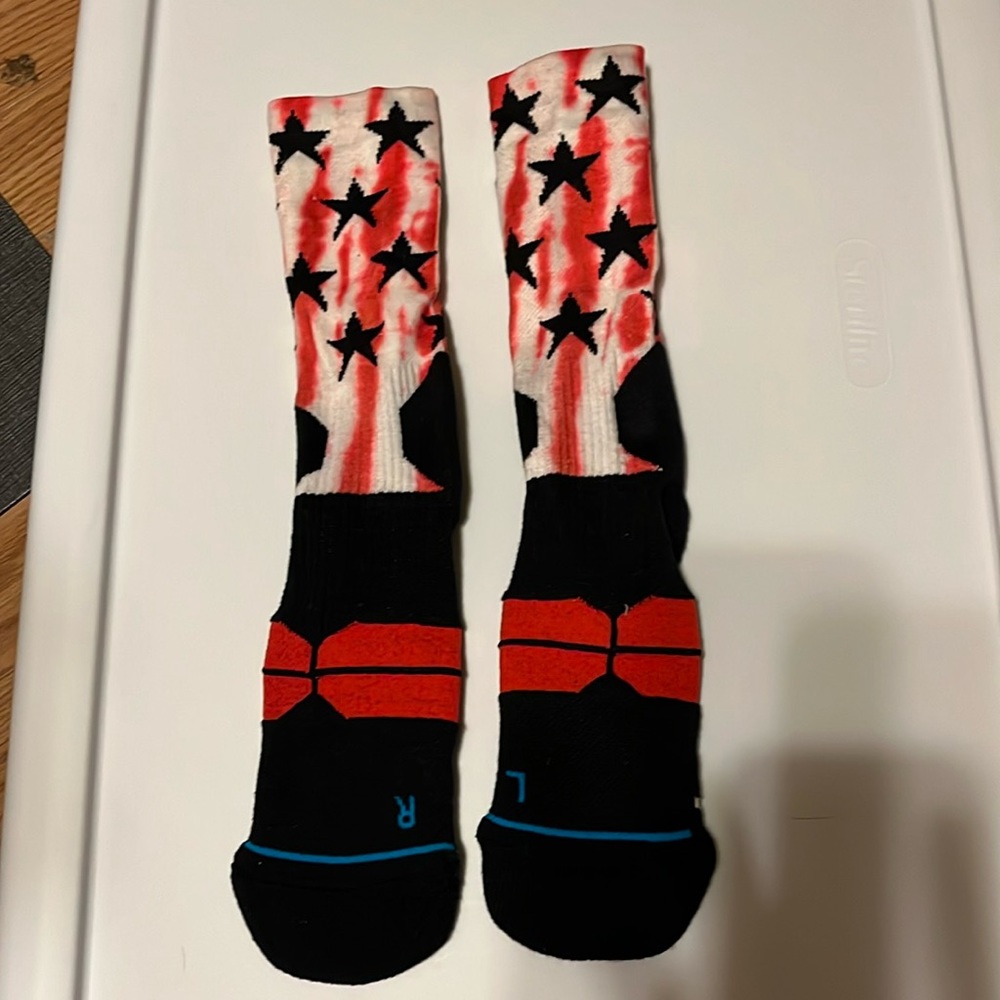 Stance AllStar West Basketball Socks NWOT